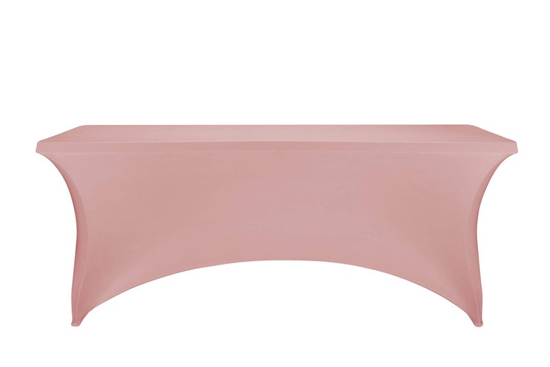 LZY Spandex Fitted Stretch Table Cover for 6 ft or 4ft or 8ft Folding Table, Rectangular Cocktail Tablecloth, Perfect for Party or Banquet - Image 2
